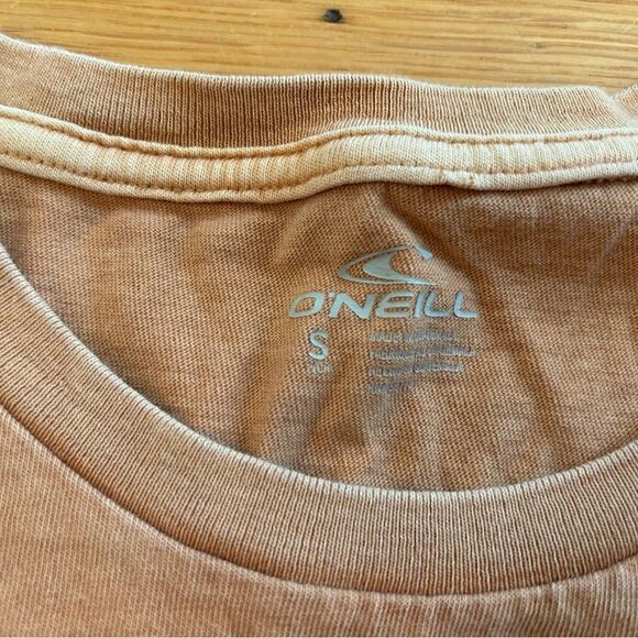 O’Neill tan mushroom short sleeve graphic tee shirt - Picture 3 of 3